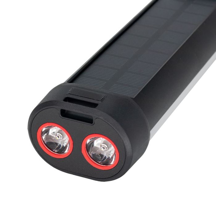 Solar flashlight with power bank, ES982
