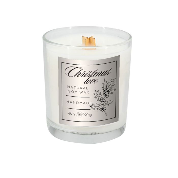 Soy candle 190g Christmas love