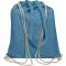 Recycled cotton bag with long handles, 140 g/m2, ADDISON
