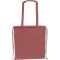 Recycled cotton bag with long handles, 140 g/m2, ADDISON