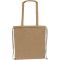 Recycled cotton bag with long handles, 140 g/m2, ADDISON