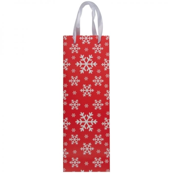 Wine bag in Christmas design LAPLAND