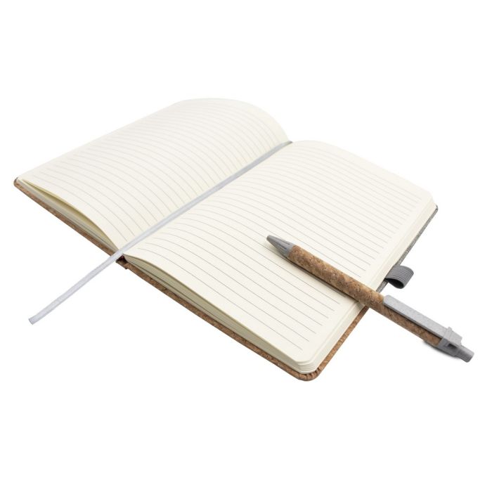 Cork notebook A5 with ball pen | Layla