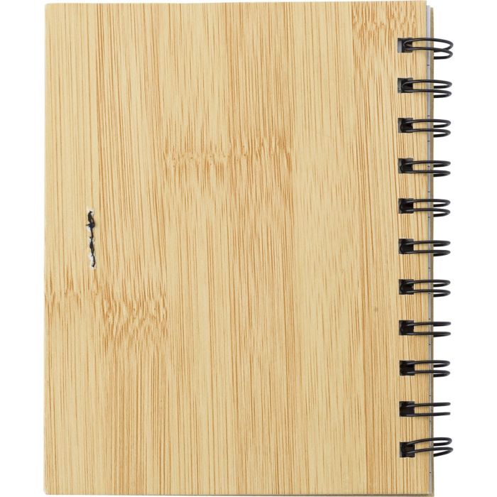 Memo holder, notebook, ball pen, sticky notes