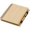 Bamboo notebook A5 with ball pen