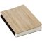 Bamboo notebook approx. B6 with ball pen