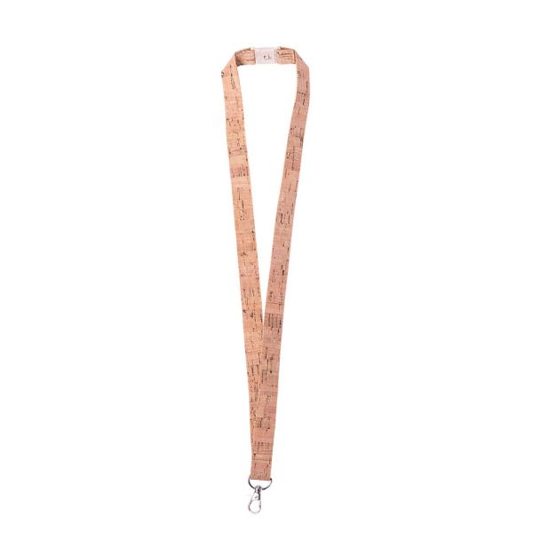 Cork lanyard