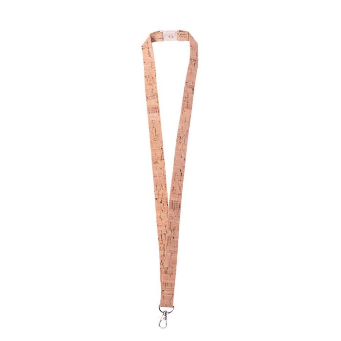 Cork lanyard