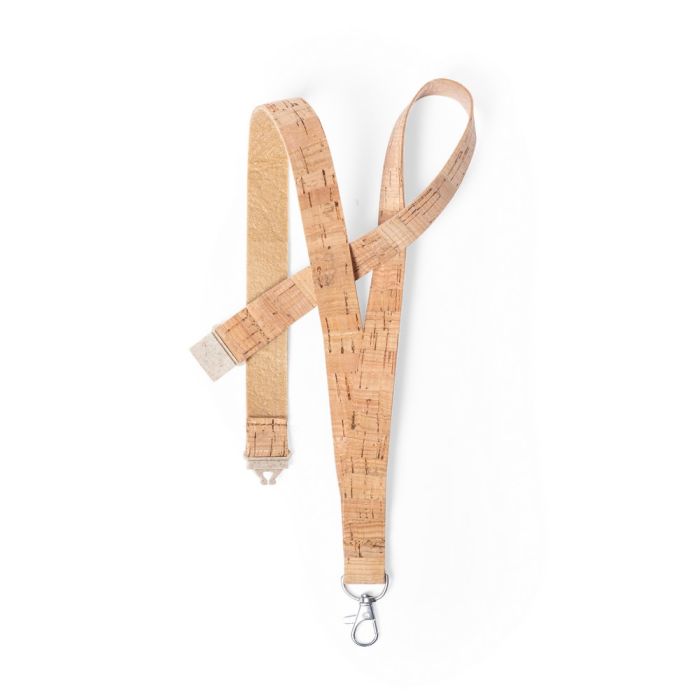 Cork lanyard