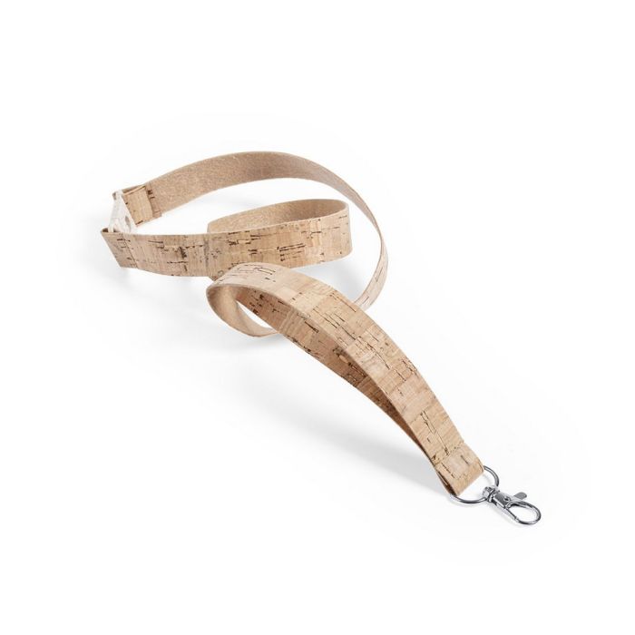 Cork lanyard