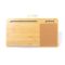 Bamboo desk organizer, laptop stand, phone stand, cork mouse pad