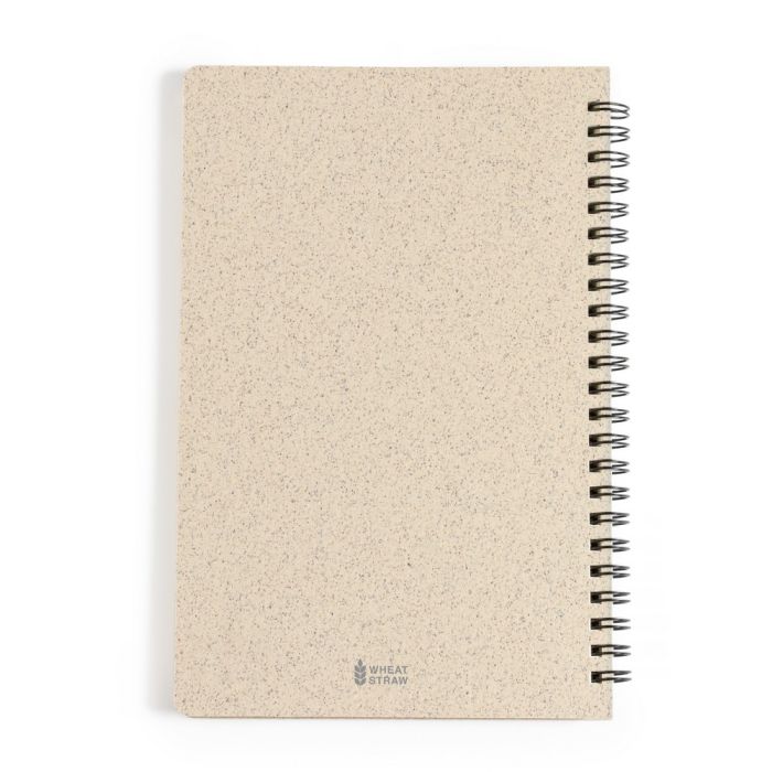 Wheat straw notebook approx. A5