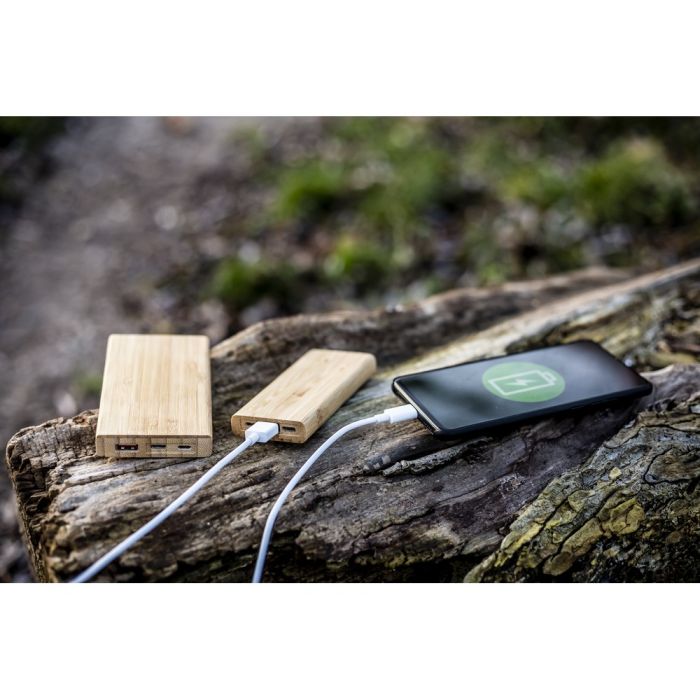 Bamboo power bank 8000 mAh B'RIGHT | Caroline