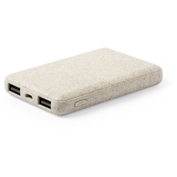 Wheat straw power bank 5000 mAh
