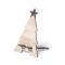 Wooden phone stand "Christmas tree", foldable