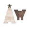 Wooden phone stand "Christmas tree", foldable