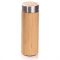 Bamboo thermos 350 ml with sieve stopping dregs | Christian