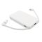 Power bank 5000 mAh with integrated cables, adapter included | Presley