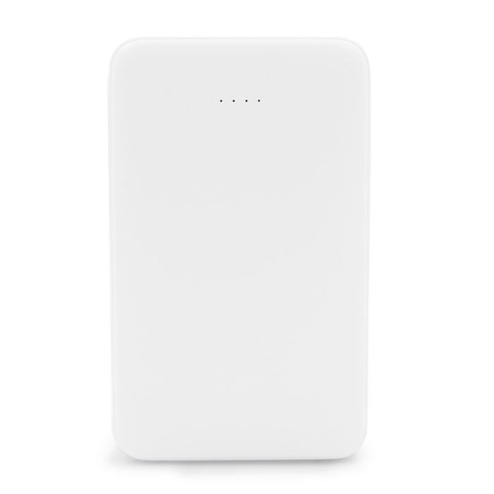 Power bank 5000 mAh with integrated cables, adapter included | Presley