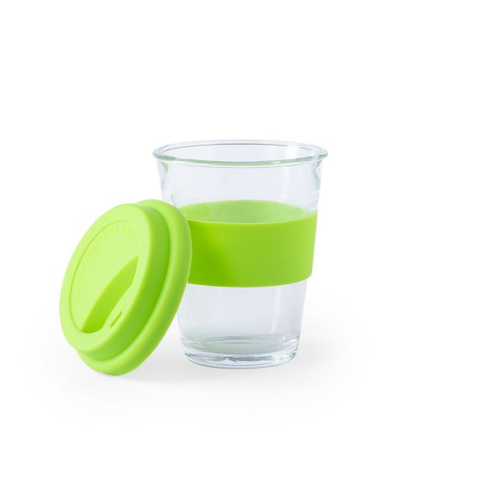 Glass travel mug 350 ml