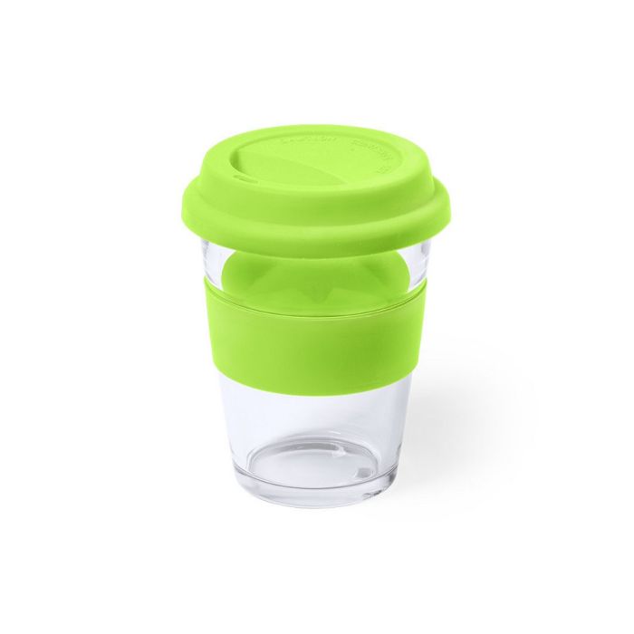 Glass travel mug 350 ml