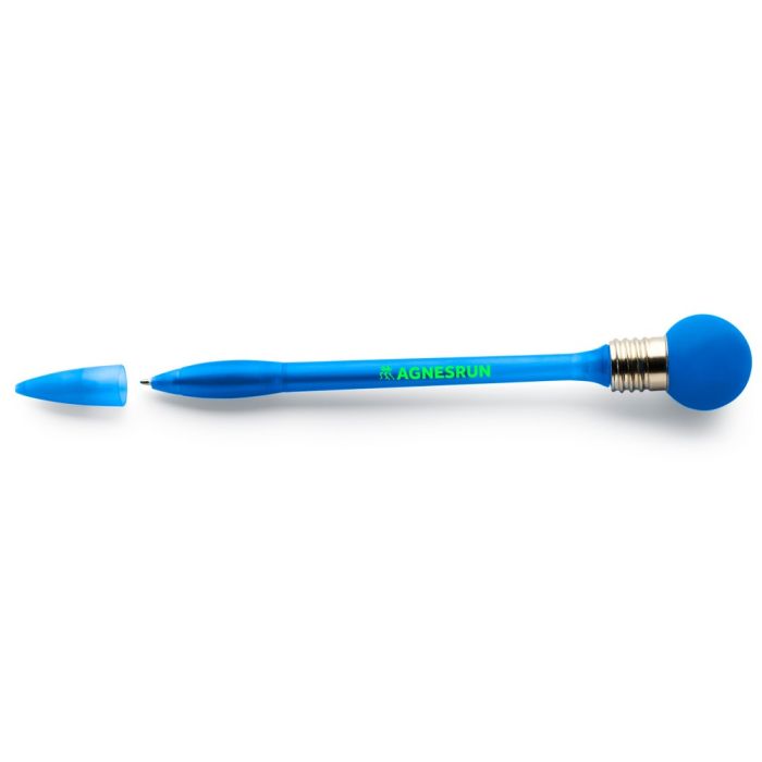 Ball pen "light bulb" with cap