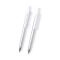Recycled aluminium writing set, ball pen and roller ball pen