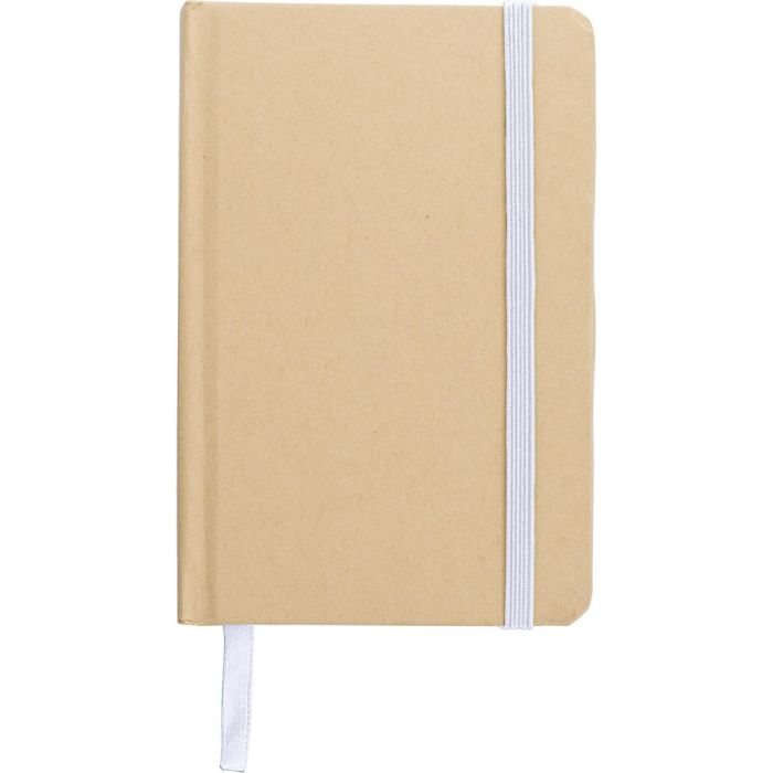 Recycled craft paper notebook A6