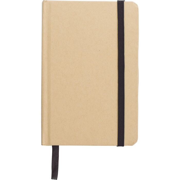 Recycled craft paper notebook A6