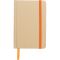 Recycled craft paper notebook A6