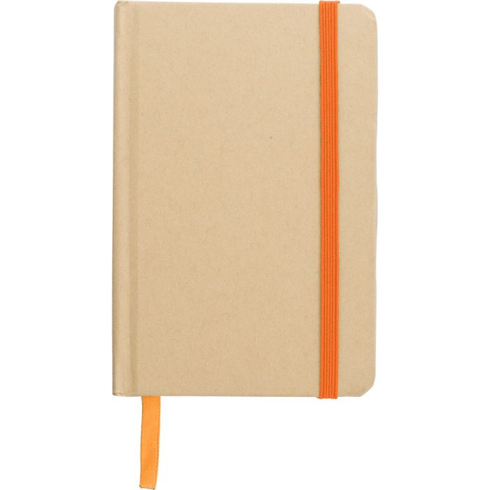 Recycled craft paper notebook A6