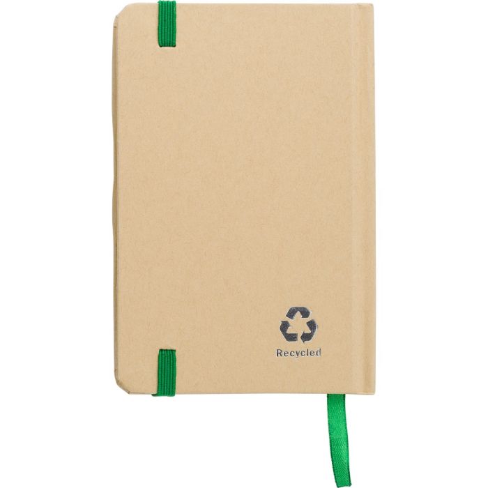 Recycled craft paper notebook A6