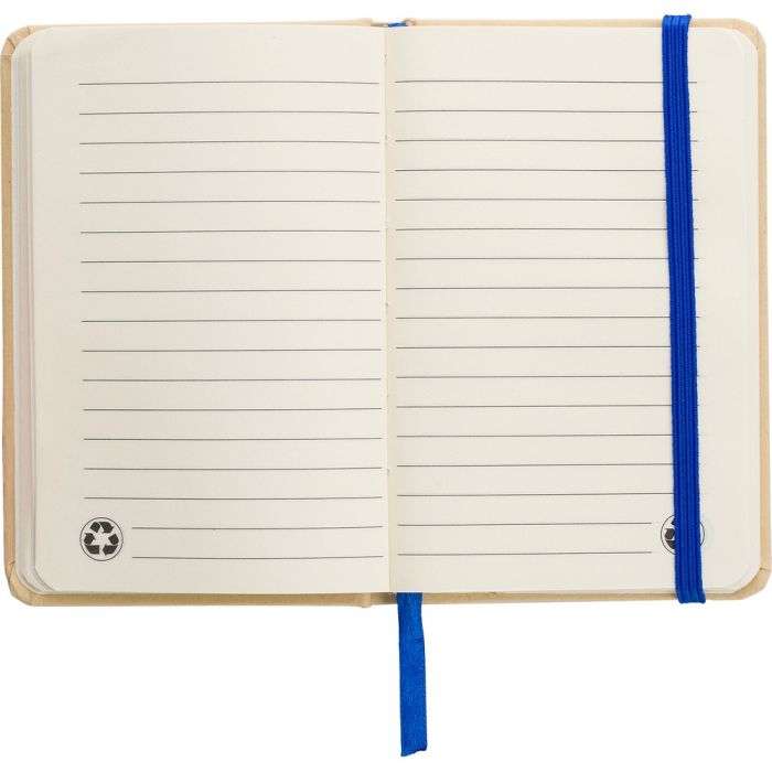 Recycled craft paper notebook A6