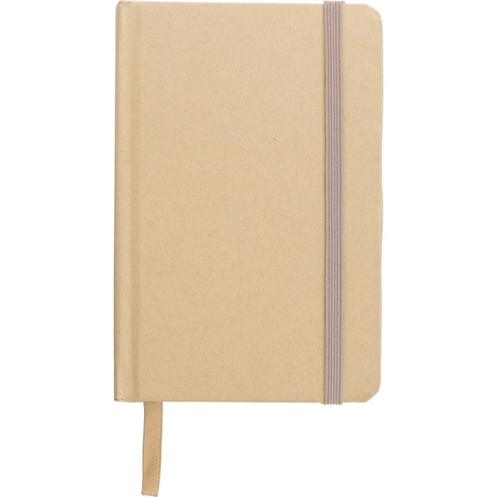 Recycled craft paper notebook A6