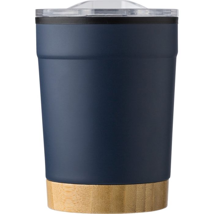 Thermo mug 300 ml with bamboo detail