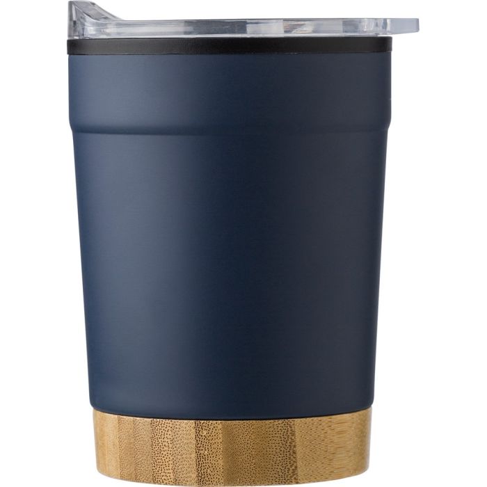 Thermo mug 300 ml with bamboo detail