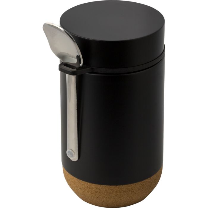 Thermo food container 400 ml, spoon