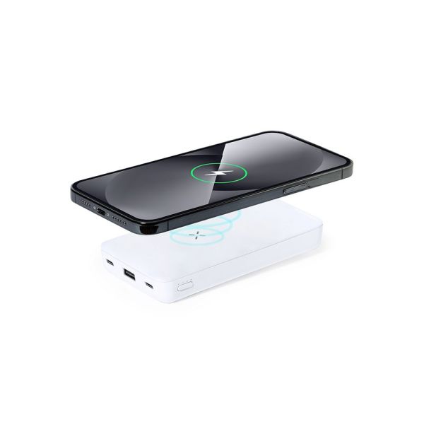 Wireless power bank 5000 mAh, wireless charger 15W, phone holder