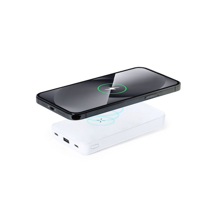 Wireless power bank 5000 mAh, wireless charger 15W, phone holder