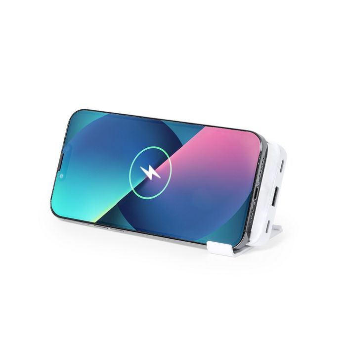 Wireless power bank 5000 mAh, wireless charger 15W, phone holder