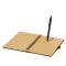 Coffee fibre notebook A5 with ball pen
