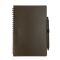 Coffee fibre notebook A5 with ball pen