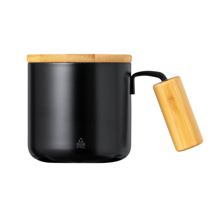 Recycled stainless steel thermo mug 330 ml