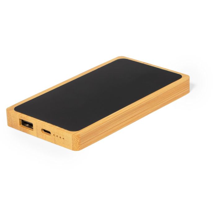 Bamboo power bank 5000 mAh