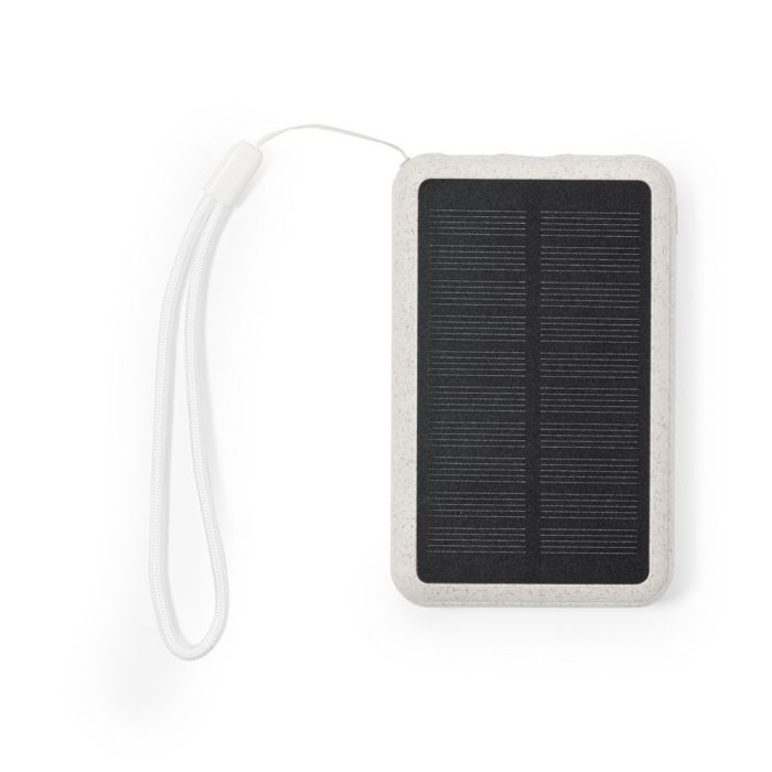Wheat straw power bank 5000 mAh, solar charger