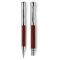 Writing set, ball pen and roller ball pen