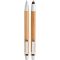 Bamboo writing set, ball pen with touch pen and mechanical pencil