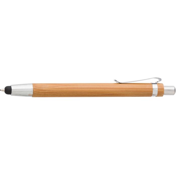 Bamboo writing set, ball pen with touch pen and mechanical pencil
