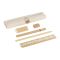 School set, pencil case, pencil, ball pen, ruler, eraser and pencil sharpener | Lauren