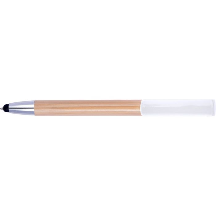 Bamboo ball pen, touch pen, phone stand